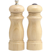 Chef Specialties Salem Wood Pepper Shaker, 6" High - Brown