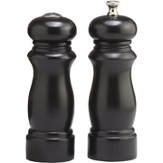 Chef Specialties Salem Wood Pepper Shaker, 6" High - Black