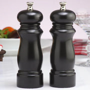 Chef Specialties Salem Wood Salt Mill Set, 6" High, Black - photo 2