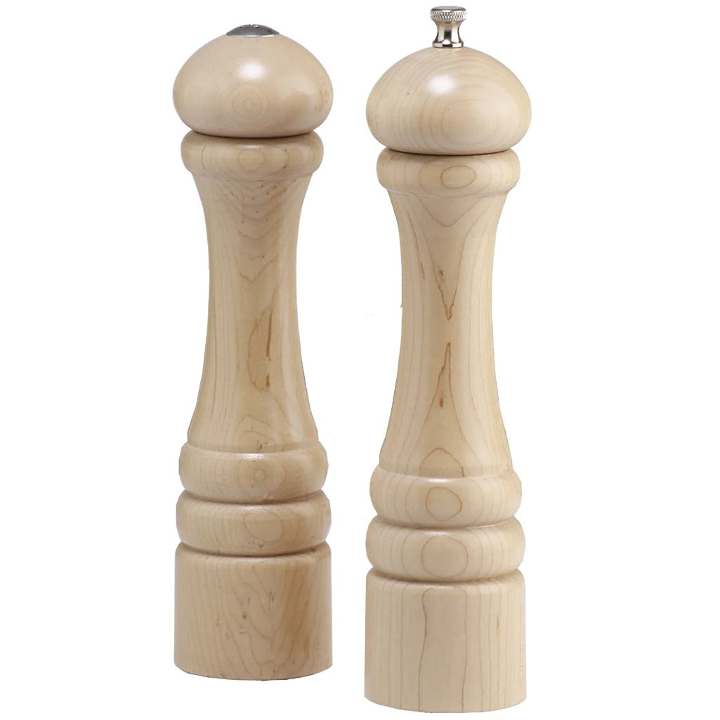 Chef Specialties Imperial Wood Pepper Shaker, 10" High - Imperial Natural Finish