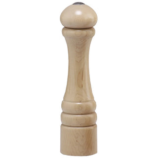 Chef Specialties 10255 Wood Pepper Shaker, 10" High, Beige - Default Title