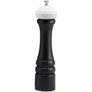 Chef Specialties 10510 19th Hole Wood Pepper Mill, 10" High, Black - Default Title