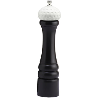 Chef Specialties 10510 19th Hole Wood Pepper Mill, 10" High, Black - Default Title