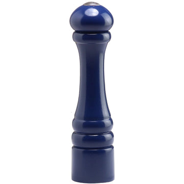 Chef Specialties Wood Pepper Shaker, 10" High - Blue
