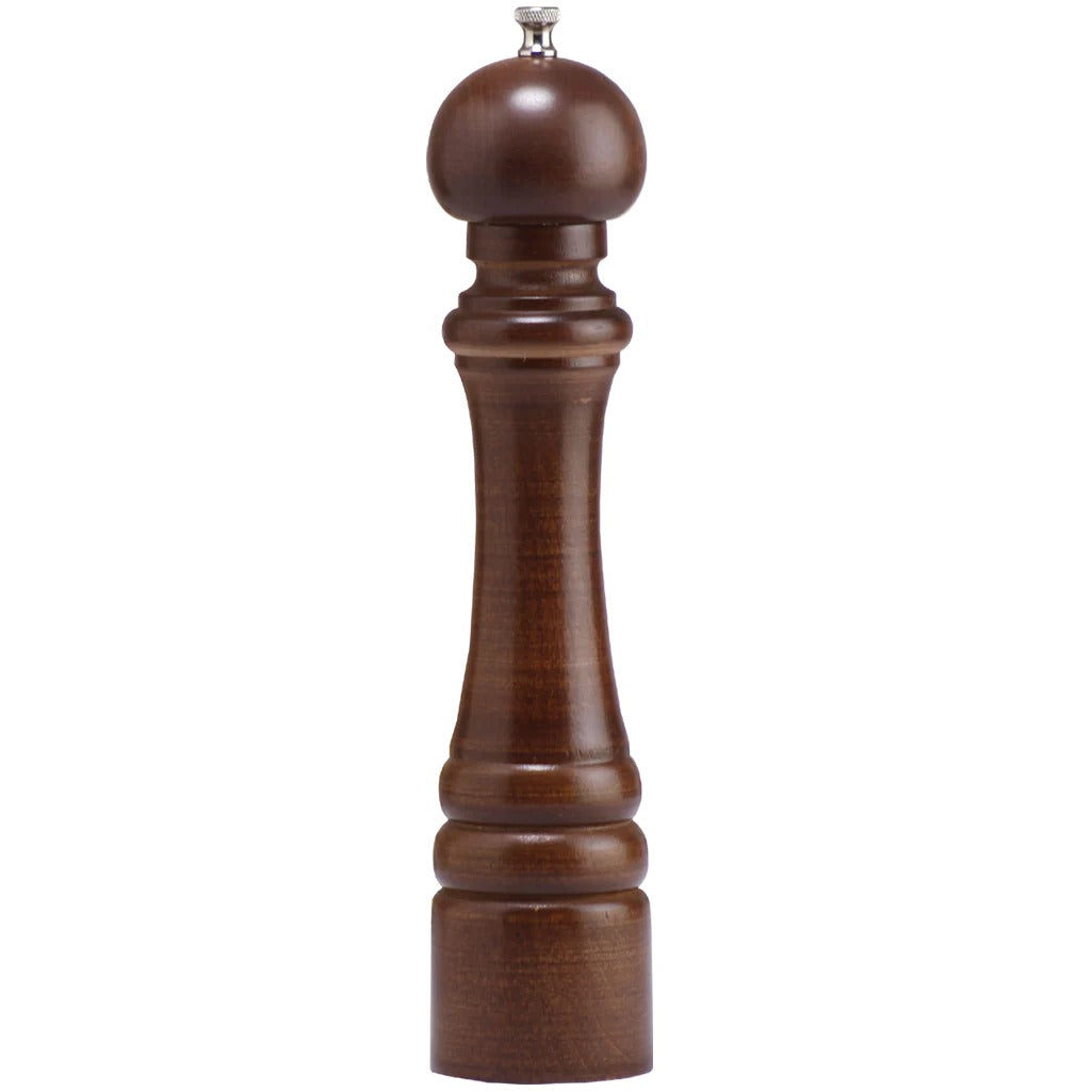 Chef Specialties President Wood Pepper Mill, 12" High - Brown