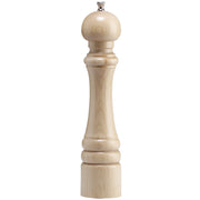 Chef Specialties President Wood Pepper Mill, 12" High - Beige