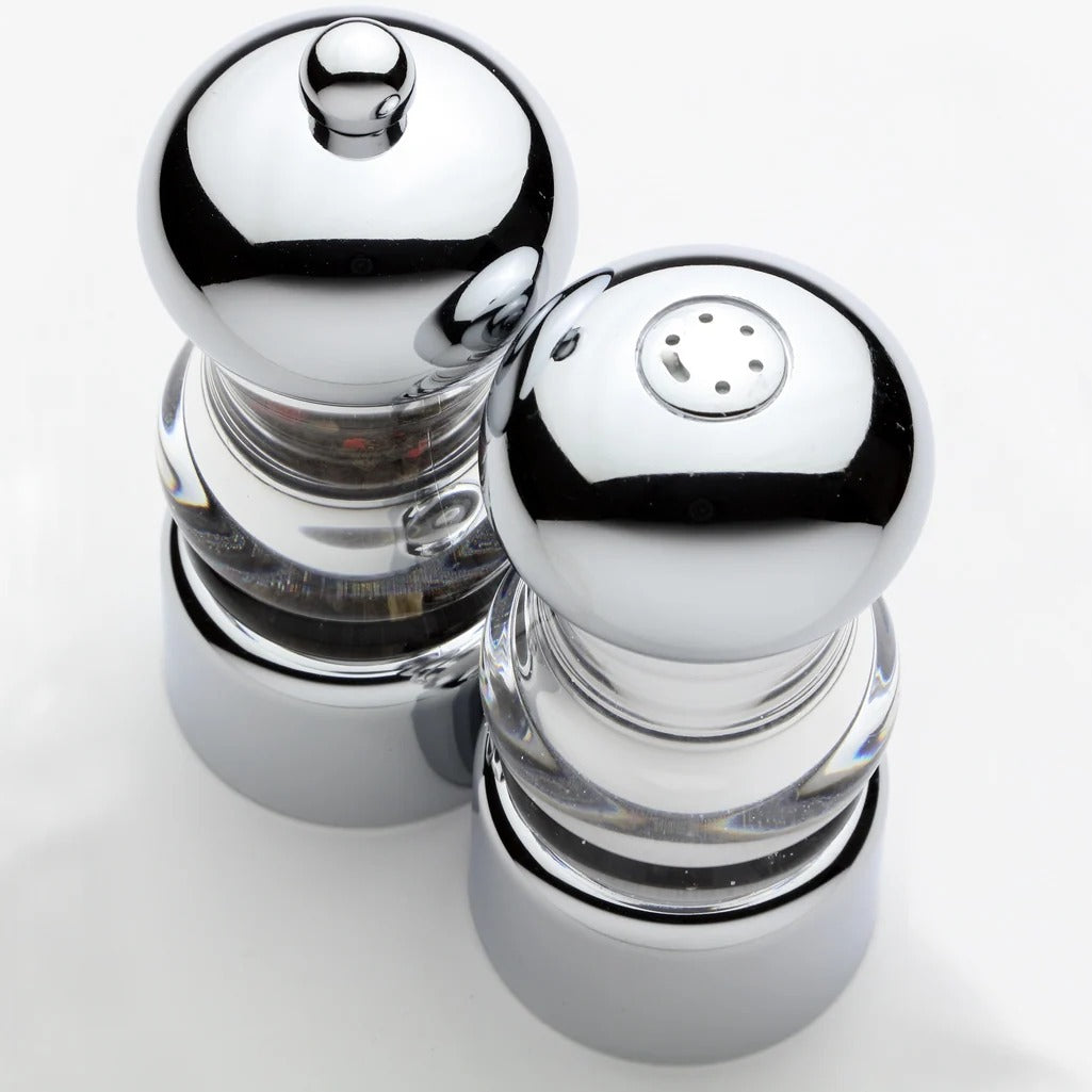 Chef Specialties 29160 Acrylic Pepper Set, 5 1/2" High, Clear - photo 2