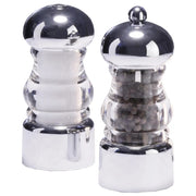 Chef Specialties 29160 Acrylic Pepper Set, 5 1/2" High, Clear - Default Title