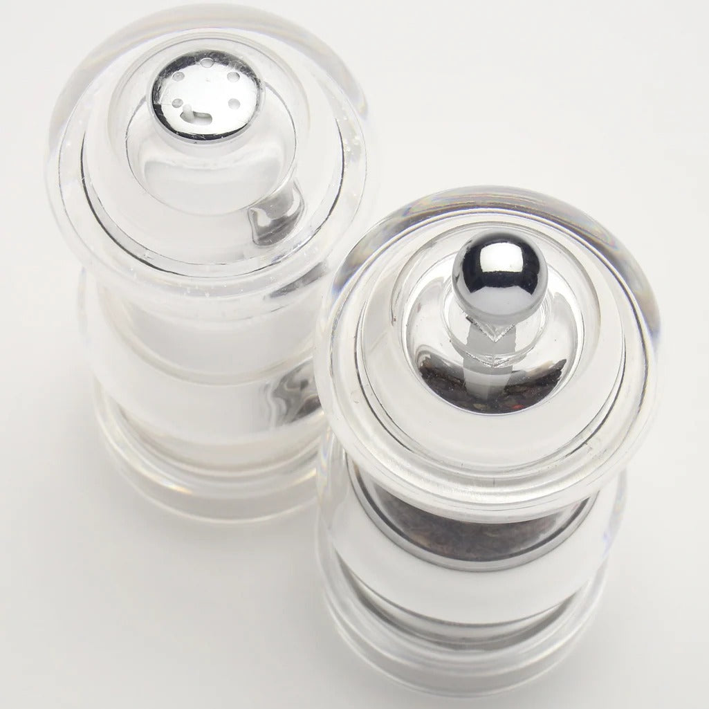 Chef Specialties 29190 Acrylic Pepper Set, 5" High, Clear - photo 3