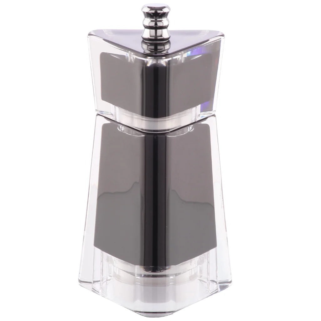 Chef Specialties Kate Acrylic Pepper Mill, 4 1/2" High - Black