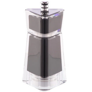 Chef Specialties Kate Acrylic Pepper Mill, 4 1/2" High - Black