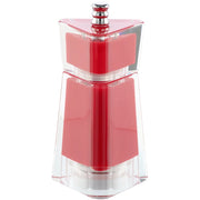 Chef Specialties Kate Acrylic Pepper Mill, 4 1/2" High - Red