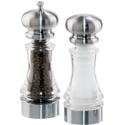 Chef Specialties 96851 Acrylic Pepper Set, 7" High, Clear - Default Title