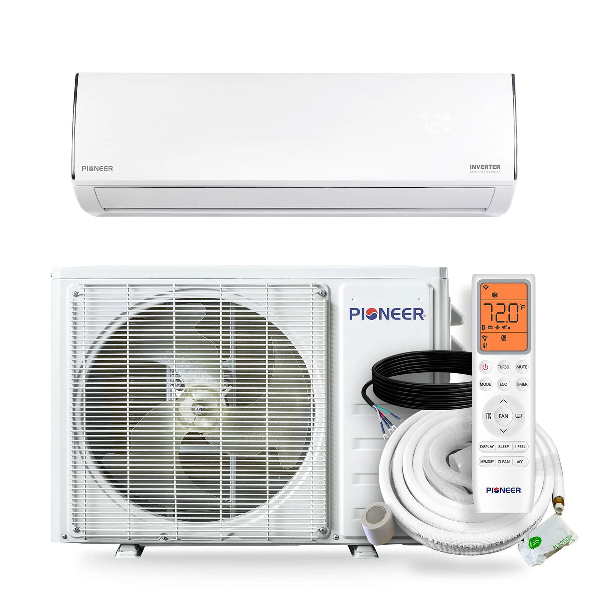 Pioneer Diamante Essenza Heat Pump System, 208-230V - 23,000/22,400