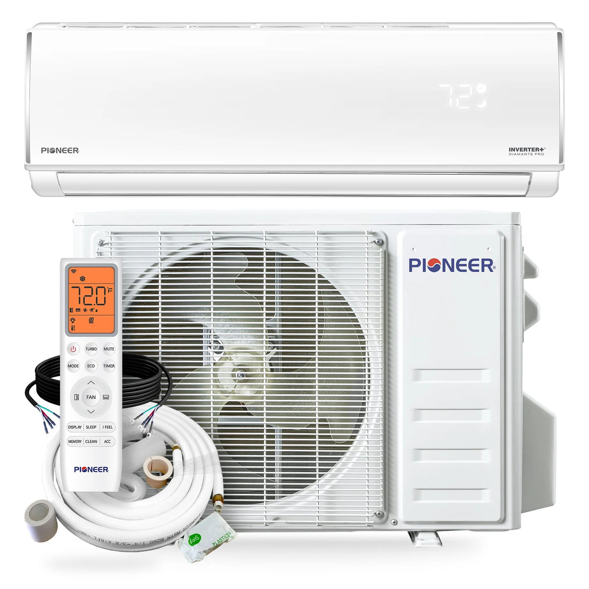 Pioneer Diamante Pro Heat Pump System, 208-230V - 19 36,000