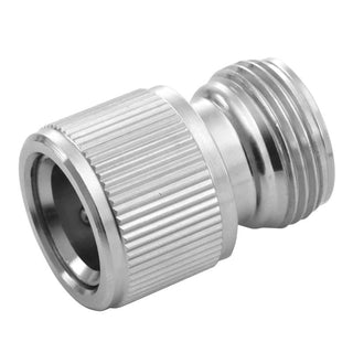 BluBird Industries Inc. Brass Connect Coupler, 3/4" Diameter, Silver - Coupler
