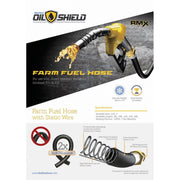 BluBird Industries Inc. Fuel Transfer Hose, Black - 3/4" 20'