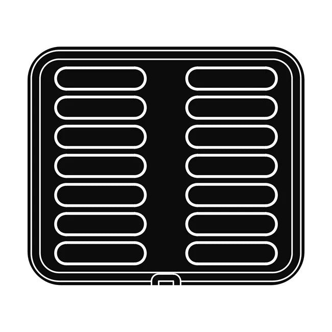 Pavoni PIASTRA38 Plate, 12 15/16" x 14 15/16" - Default Title