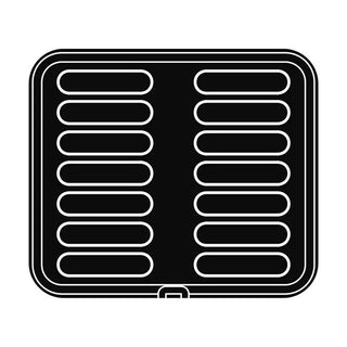 Pavoni PIASTRA38 Plate, 12 15/16" x 14 15/16" - Default Title