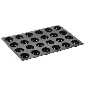 Pavoni Pavoflex Silicone Baking Mold, 15 3/4" x 23 5/8", Black - 1 1/2"