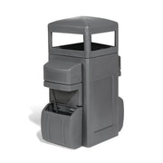 MasonWays Amenity I Plastic Station, 45 gal., Gray - 34"