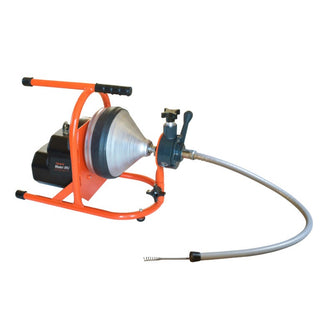 General Pipe Cleaners DR-Z-PH-B Aluminum Drain Cleaning Machine, 11" Wide, 120V - Default Title