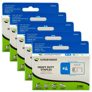 Surebonder Staple, 3/8" Wide, Silver, 50/Case - 3/8"