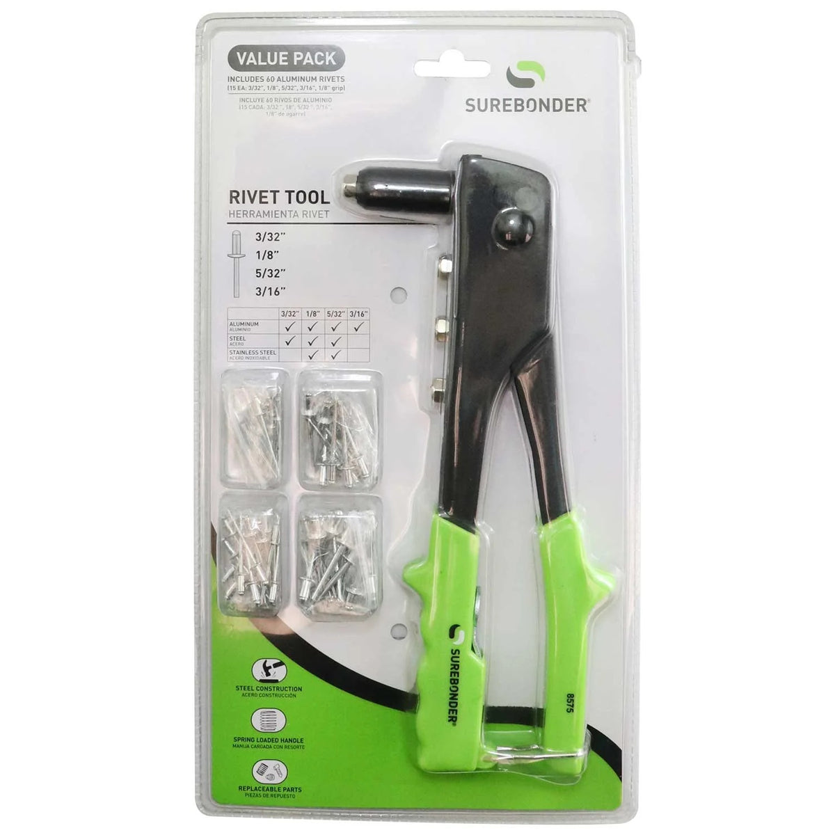 Surebonder 8575 Steel Tool Kit, 7 3/8" x 13 3/8" - Default Title