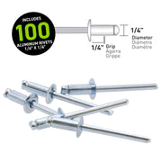 Surebonder Aluminum Rivet, 5/Case - photo 2