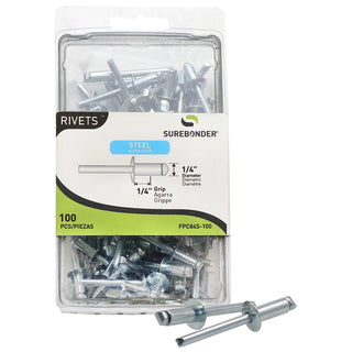 Surebonder Steel Rivet, 5/Case - FPC84S-100