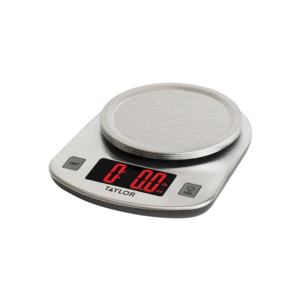 Taylor 3987 Stainless Steel Scale, 11 lb. 5 kg. - photo 2
