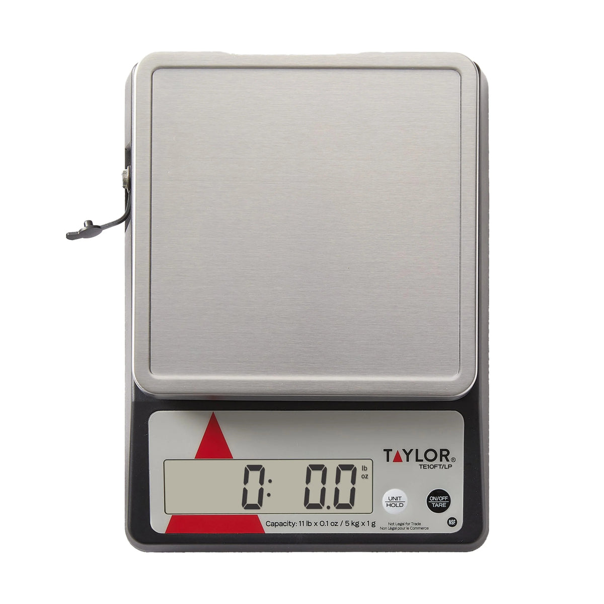 Taylor TE10FT Stainless Steel Portion Control Scale, 11 lb. 4.5 kg. - photo 2