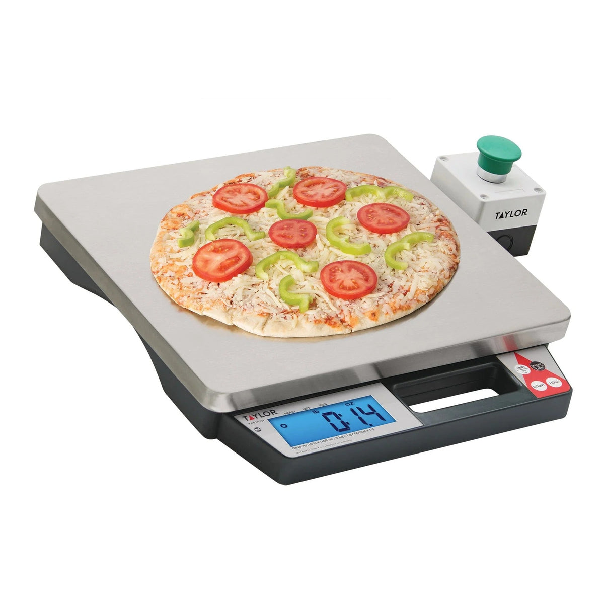 Taylor TE10PZR Plastic Pizza Scale, 10 lb. Capacity - photo 2