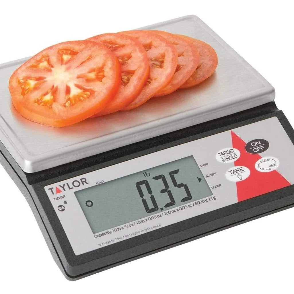Taylor TE10R Plastic Portion Control Scale, 10 lb. 4.5 kg. - photo 2