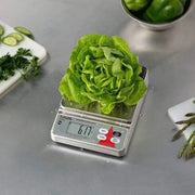 Taylor TE10SSW Stainless Steel Portion Control Scale, 10 lb. 160 oz. 5,000 Grams - photo 2