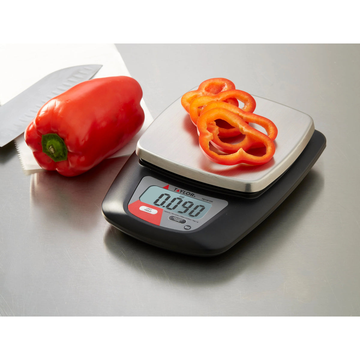 Taylor TE11FTP Plastic Portion Control Scale, 11 lb. 5 kg. - photo 2