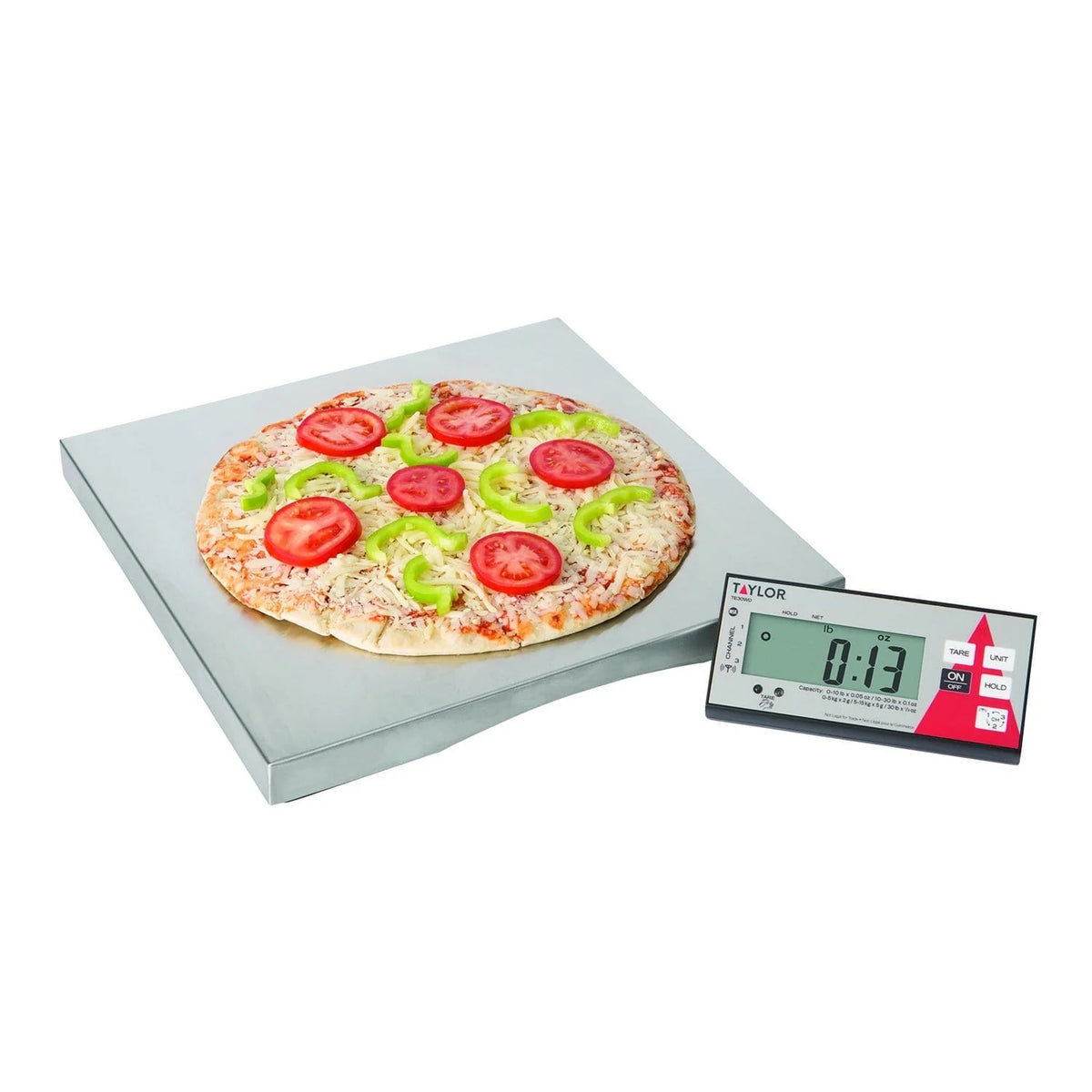 Taylor TE30WD Stainless Steel Portion Control Scale, 14" Wide - photo 3