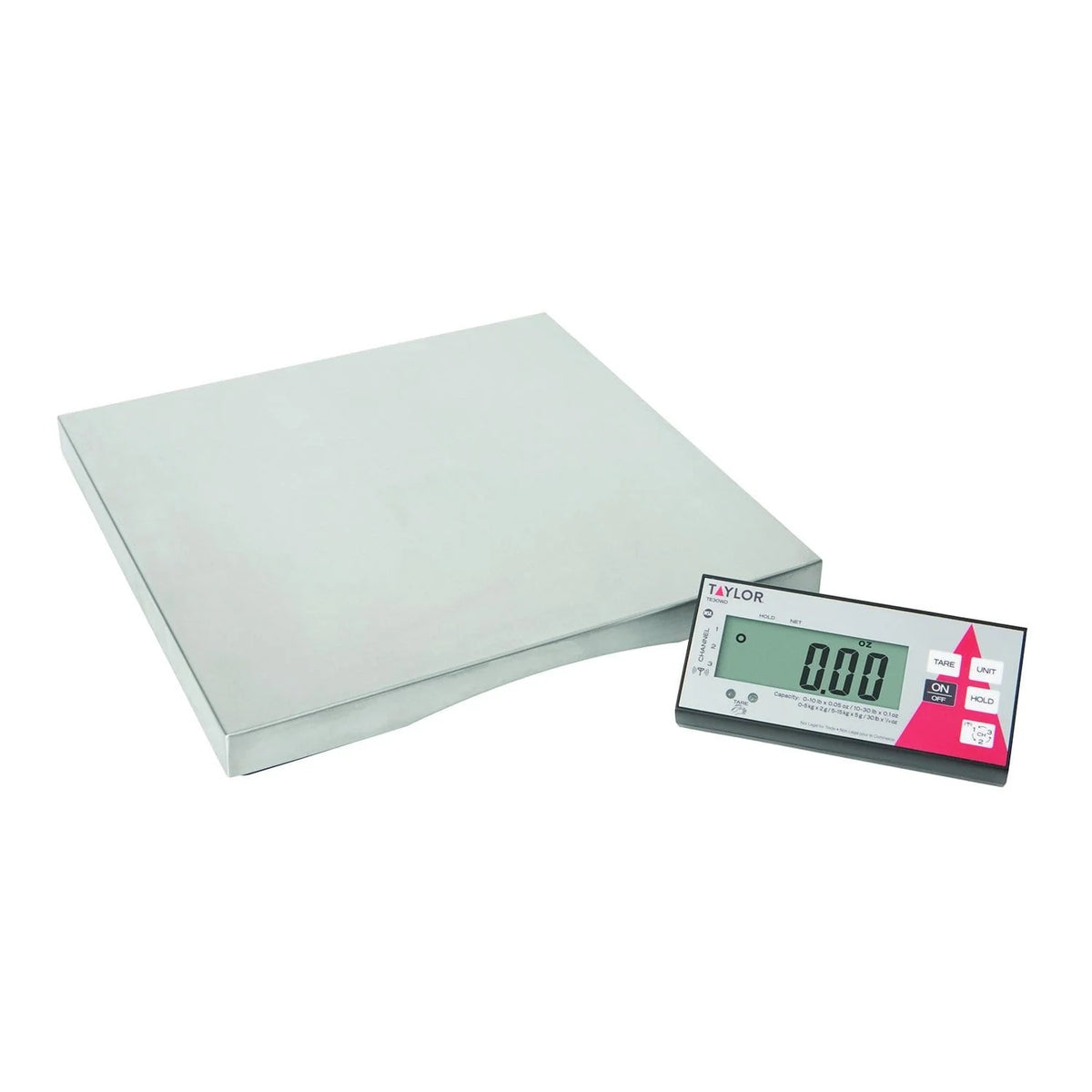 Taylor TE30WD Stainless Steel Portion Control Scale, 14" Wide - Default Title
