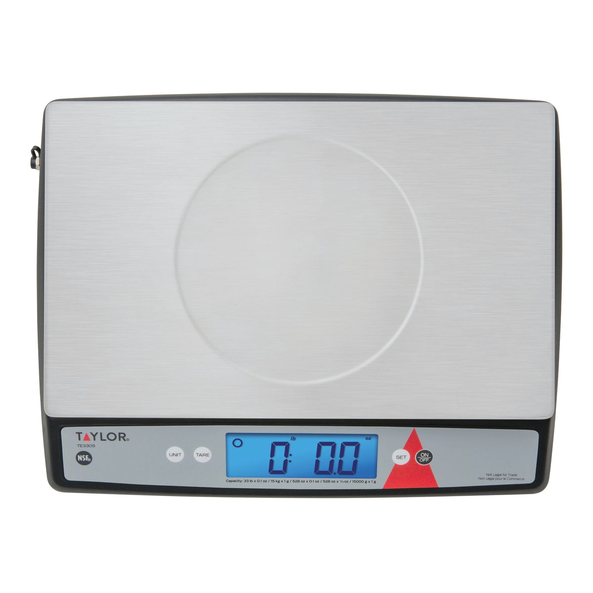 Taylor Plastic Portion Control Scale, 12 1/4" Wide - photo 4