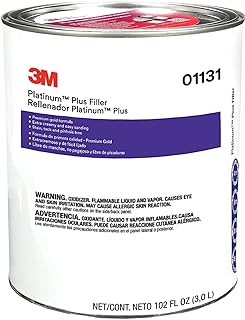3M Platinum Plus Filler 01131, Lightweight, Stain Free, Tack Free, Quick Application, 1 gallon | Quick Application