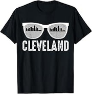 Cleveland Retro Youth Jersey Clothing Glasses Cleveland T-Shirt