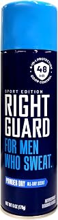 Right Guard Aerosol Sport Powder Dry Antiperspirant, 6 oz