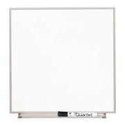 Matrix Modular Magnetic Whiteboard by Quartet – 16"W x 16"H, Aluminum, Silver, Model M1616