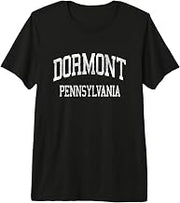 Dormont Pennsylvania PA Vintage Athletic Sports Design Premium Tri-blend T-Shirt