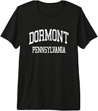 Dormont Pennsylvania PA Vintage Athletic Sports Design Premium Tri-blend T-Shirt