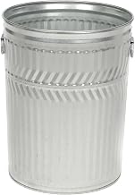 Galvanized Steel Garbage Can, Heavy Duty, 32 Gallon