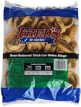 Windsor Freds Beer Battered Thick Cut Onion Ring, 2.5 Pound -- 4 per case.