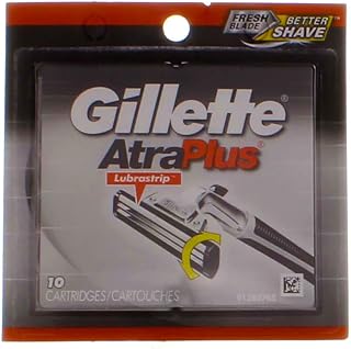 Gillette Atra Plus Cartridges, 10 CT (Pack of 3)