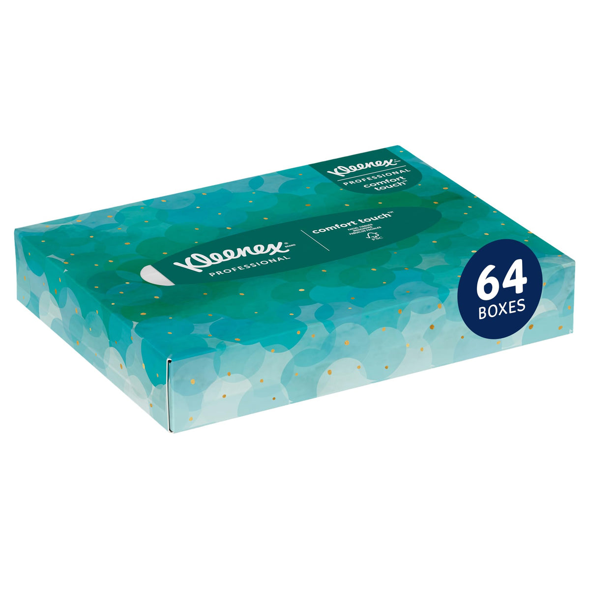 Professional Facial Tissue by Kleenex – 48 Count (Pack of 64), Paper, White, Pack of 3072, Model 21195