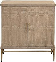 Steve Silver Arun 2-Door Accent Cabinet in Brown